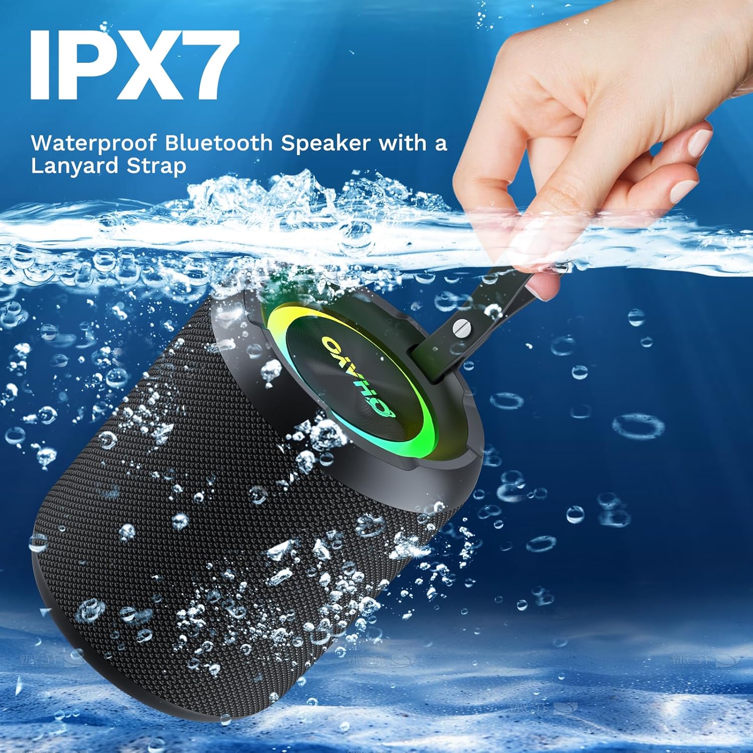 Ohayo Bluetooth Speaker,IPX7 W - Jbl Speaker Flip 6 review and price